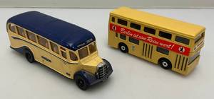 Vintage Miniature Die-Cast Vehicles Including Matchbox Super Kings Bus 4 34 And Gorgi Bus 6