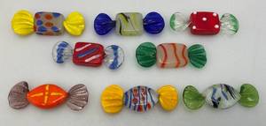 Vintage Handmade MURANO Glass Colorful Candies