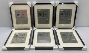 IKEA Brand 12 34 x 16 34 Black Picture Frames (Factory Sealed)