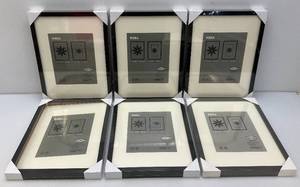 IKEA Brand 12 34 x 16 34 Black Picture Frames (Factory Sealed)