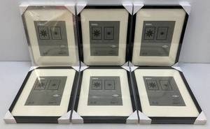 IKEA Brand 12 34 x 16 34 Black And One Silver Picture Frames (Factory Sealed)