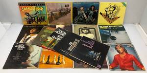 Misc. Vintage Albums Including Elvis Presley Jailhouse Rock And More
