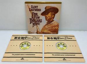 Clint Eastwood For A Few Dollars More Deluxe Letter Box Edition Laser Disc Set (In Protective Sleeve)