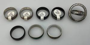 Misc. Mens Rings Size 10 & 20 New Some With Tags