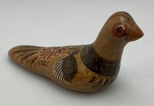 Hand Painted Tonala Pottery Mexican Folk Art Duck 2 x 2 12 x 5 34