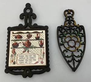 Vintage Cast iron Tivets