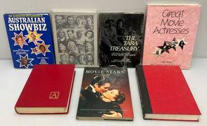 Misc. Large Hardcover Books Including Movie Stars And More