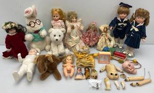 Misc. Collectible Plush Toys And Dolls
