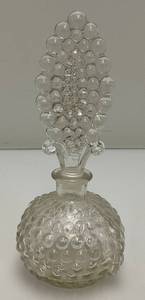 Vintage Fenton Hobnail Perfume Bottle With Stopper 7