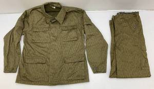 East German Rain Camouflage Shirt Size M 52 And Pants Size Sg 52