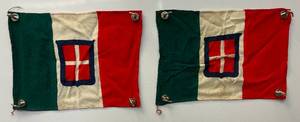 WWII Kindom Of Sardinia Italian Flags 8 x 10 Flags