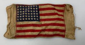 WWII 48 Star American Flag Jacket Patch 3 12 x 7