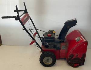 Yard Machines MTD 5 HP 22 Two Stage 12 Impeller Snowblower (Untested) No Gas