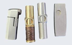 Vintage NIMROD Pipe Lighters  4 Piece Set (1940s1950s)