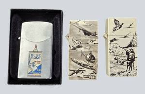 Vintage Lighter Lot  3 Collectible Conversation Pieces
