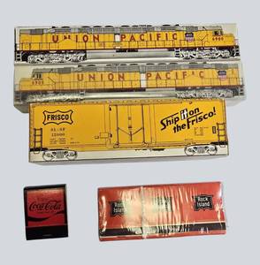 Vintage Matchbook Collection  Railroad Display Lot