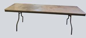 Discover the perfect solution for your special events with our 8-foot extra-long  worktable