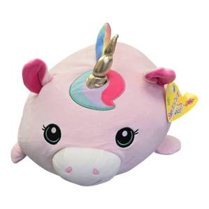 SWEET & SNUGGLY SMOOCHY PALS 20 UNICORN PLUSH  NEW