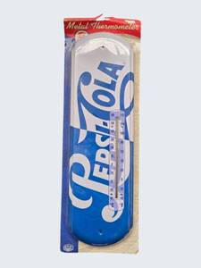 COOL CLASSIC Pepsi-Cola Metal Thermometer  NEW