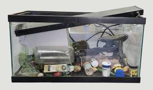 HERMIT CRAB HABITAT KIT & PET SUPPLIES LOT