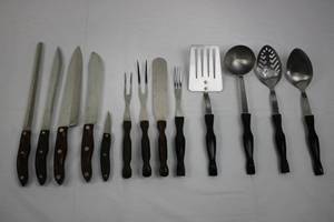 Cutco 13-Piece Stainless Knife & Utensil Set - Made in USA