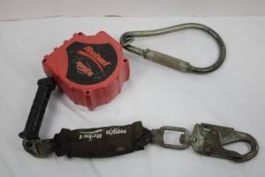 Self-Retracting Lifeline SRL - Red Housing with Steel Cable & Carabiner
