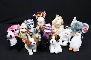 TY Beanie Babies Assorted Plush Animals Collection