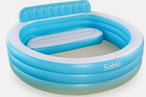 Sable SA-HF041 Inflatable Swimming Pool - 88.5 In Diameter, 21 In Height (New in box)