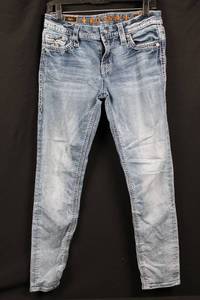 Rock Revival Kyla Jeans - Light Wash Denim with Embroidered Back Pockets