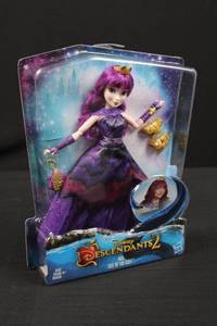 Disney Descendants 2 Mal Isle of the Lost Doll - Purple Dress & Accessories