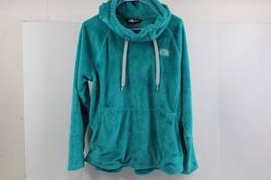 The North Face Womens Fleece Hoodie XL - Teal