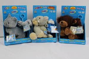 Webkinz Kinz Klip Plush (Lot of 3)
