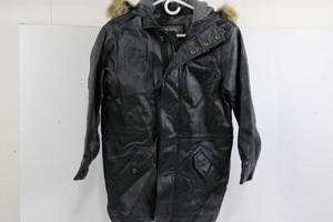 Wilsons Leather Kids XL Leather Jacket - Faux Fur Hood