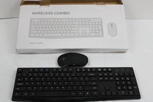 PC230A Wireless Keyboard & Mouse Combo - Black (not tested)