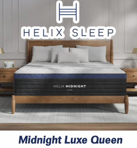 Helix Midnight Luxe 13 Medium Queen Mattress - MSRP $2,398.75 - No Reserve