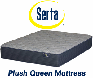 Serta Tauri Plush Queen Mattress - MSRP $688.00 - No Reserve