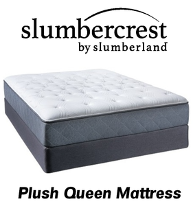 Sealy Slumbercrest Collection Plush Queen Mattress - MSRP $949.99 - No Reserve