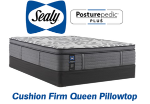 Sealy Posturepedic Plus Cushion Firm Euro Pillow Top Queen Mattress - MSRP $1,599.00 - No Reserve