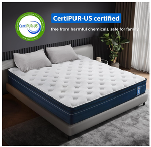 CertiPUR Certified Hybrid 12 Queen Mattress - MSRP $699.99 - No Reserve
