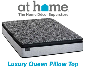 at Home Knox Luxury Pillow Top Queen Mattress - MSRP $469.99 - No Reserve