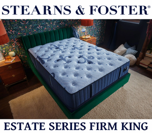 Stearns & Foster Estate Firm King Mattress - MSRP $2,999.00 - No Reserve