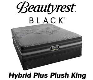 Beautyrest Black Hybrid Plus Plush King Mattress - MSRP $2,949.00 - No Reserve
