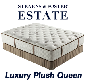 Stearns & Foster Estate Luxury Plush Queen Mattress - MSRP $2,400.00 - No Reserve