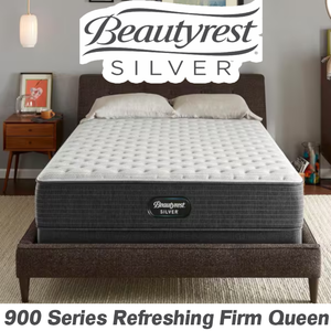 Beautyrest Silver 900 Series Refreshing Firm Queen Mattress - MSRP $1,399.99 - No Reserve