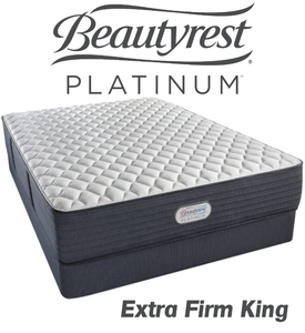 Beautyrest Platinum Extra Firm King Mattress - MSRP $1,759.00 - No Reserve