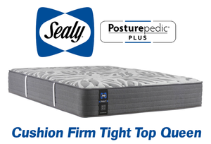 Sealy Posturepedic Plus Cushion Firm Tight Top Queen Mattress - MSRP $1,299.99 - No Reserve