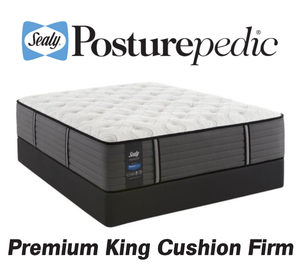 Sealy Premium Posturepedic Cushion Firm Tight Top King Mattress - MSRP $1,579.00 - No Reserve