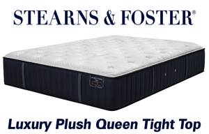 Stearns & Foster Rockwell Luxury Plush Tight Top Queen Mattress - MSRP $2,549.00 - No Reserve