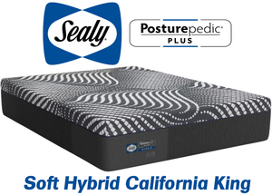 Sealy Posturepedic Plus High Point Hybrid Soft California King Mattress - MSRP $2,899.00 - No Reserve