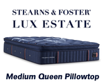 Stearns & Foster Lux Estate Medium Euro Pillow Top Queen Mattress - MSRP $3,799.00 - No Reserve!